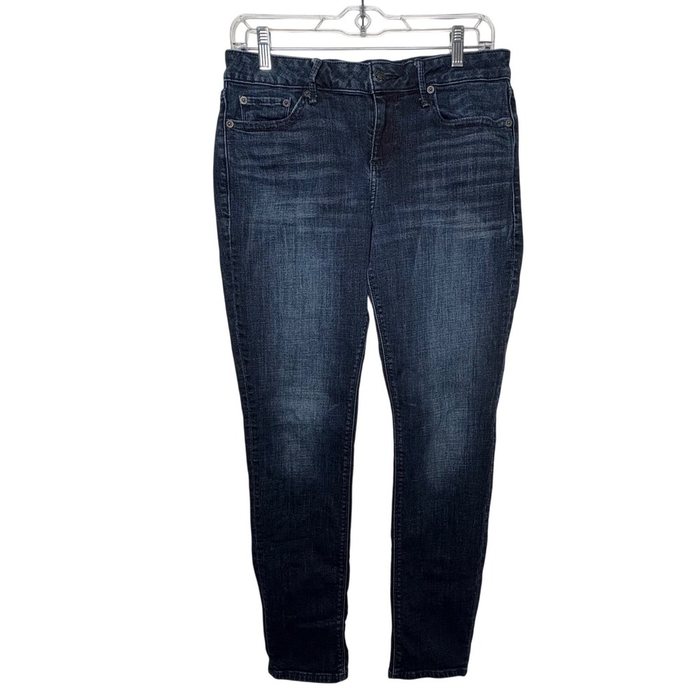 Lucky Brand Lolita Skinny Jeans Womens 8/29 Regular Dark Wash Curvy Denim Y2K